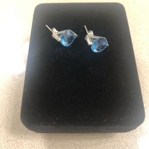 Aquamarine earrings